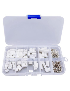 Kit de Conectores JST PH 2.0 Macho y Hembra 2/3/4/5 Pines