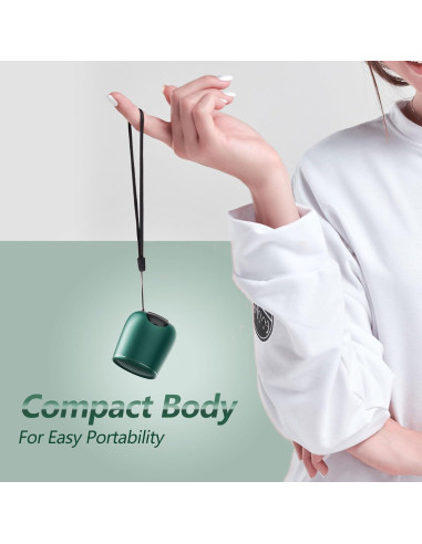 Altavoz Bluetooth INSMY C17-MAX Mini Impermeable Verde