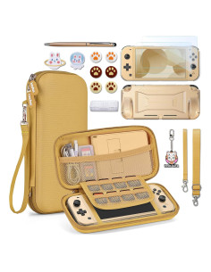 Accesorios innoAura 18 en 1 para Switch Lite con estuche