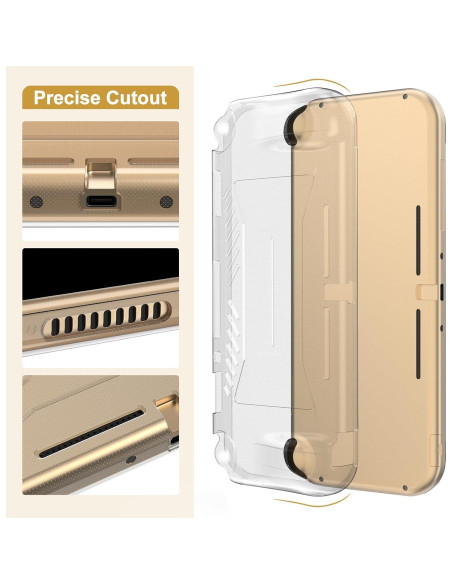 Accesorios innoAura 18 en 1 para Switch Lite con estuche