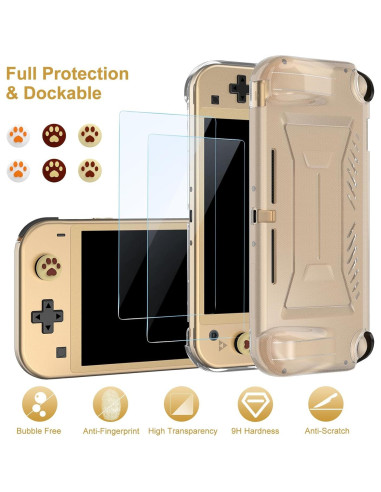 Accesorios innoAura 18 en 1 para Switch Lite con estuche