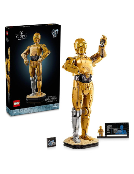 LEGO Star Wars C-3PO Figura Construible 1,138 Piezas LEGO Star Wars C-3PO Figura Construible 1,138 Piezas
