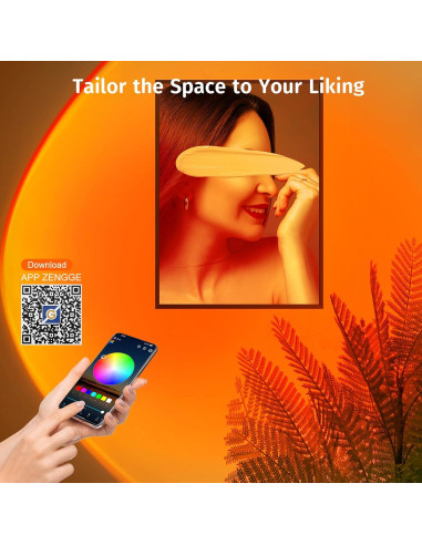 Proyector de Luz de Atardecer Neroupe con Control APP 360