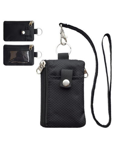 Billetera Minimalista CHENSPRX con Bloqueo RFID y Cremallera