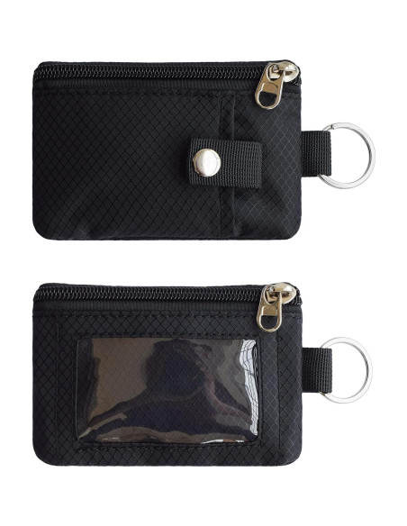 Billetera Minimalista CHENSPRX con Bloqueo RFID y Cremallera