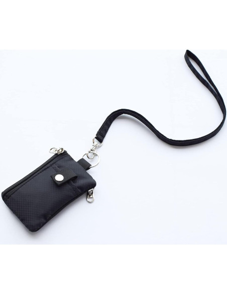 Billetera Minimalista CHENSPRX con Bloqueo RFID y Cremallera