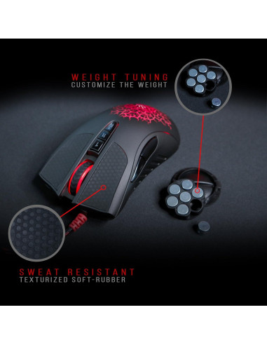 Ratón Óptico para Juegos Bloody AL90 - 8 Botones Programables