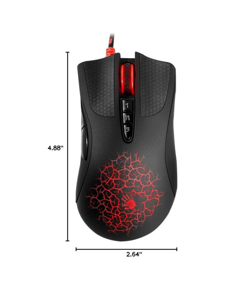 Ratón Óptico para Juegos Bloody AL90 - 8 Botones Programables