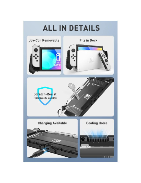Funda i-Blason Armorbox para Nintendo Switch OLED 2021