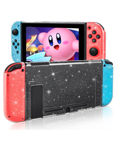 Funda Cristal DLseego para Nintendo Switch - Brillo y Protección