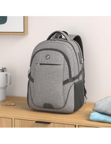 Mochila Antirrobo SHRRADOO 17" USB para Portátil y Viaje
