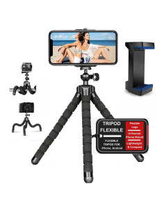 Trípode Flexible Acuvar para Smartphone Mini Portátil 15cm