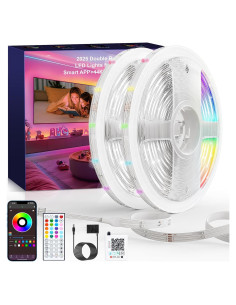 Luces LED RGB ShenZhen 100FT (30.48m) con control remoto