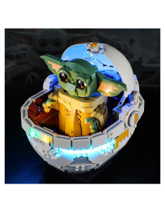 Kit de Luz BOOZUU para LEGO 75403 Grogu con Pram Flotante