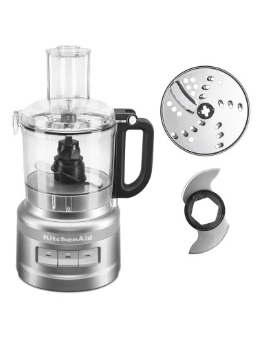 Procesador de Alimentos KitchenAid KFP0718, 7 Tazas, Plata