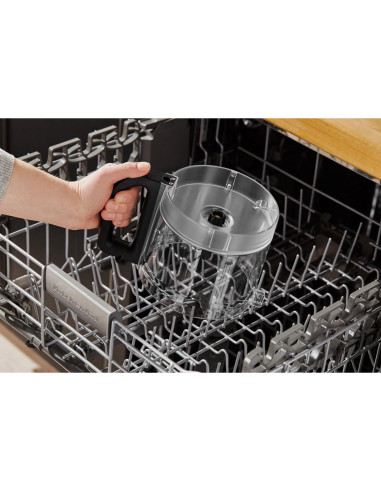 Procesador de Alimentos KitchenAid KFP0718, 7 Tazas, Plata