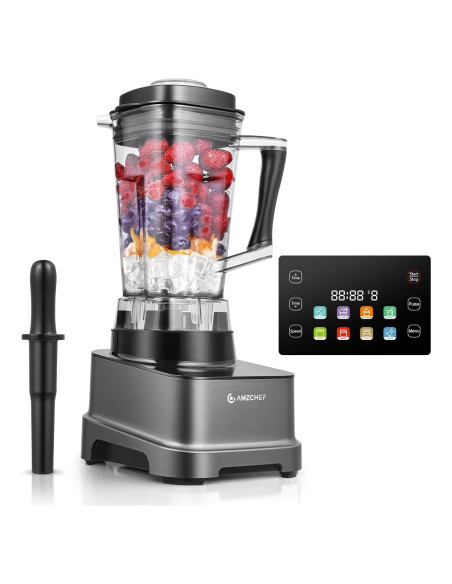Licuadora Profesional AMZCHEF 2000 W 2 L 10 Velocidades