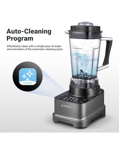 Licuadora Profesional AMZCHEF 2000 W 2 L 10 Velocidades