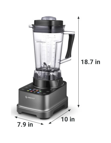 Licuadora Profesional AMZCHEF 2000 W 2 L 10 Velocidades