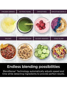 Ninja TB401 Licuadora y Procesador 1800W 2,13L Negro 2