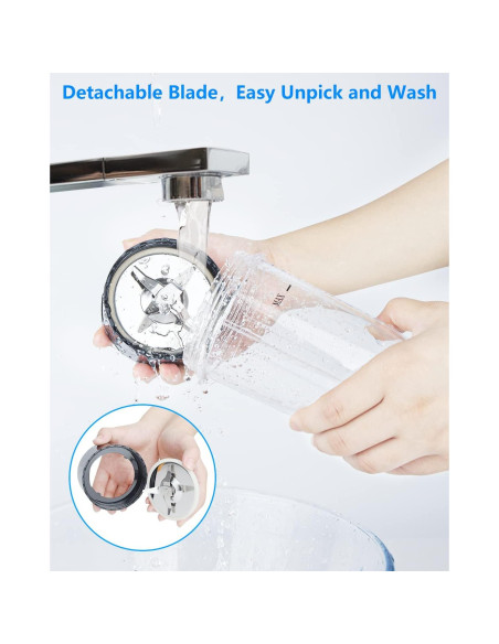 Licuadora Personal Amateys 350W 710ml Fácil de Limpiar