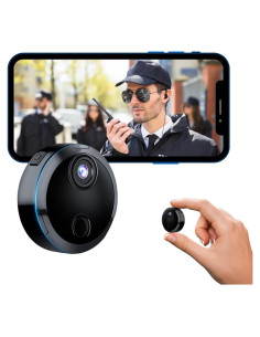 Cámara Oculta HD 1080P CODDE con WiFi y Visión Nocturna