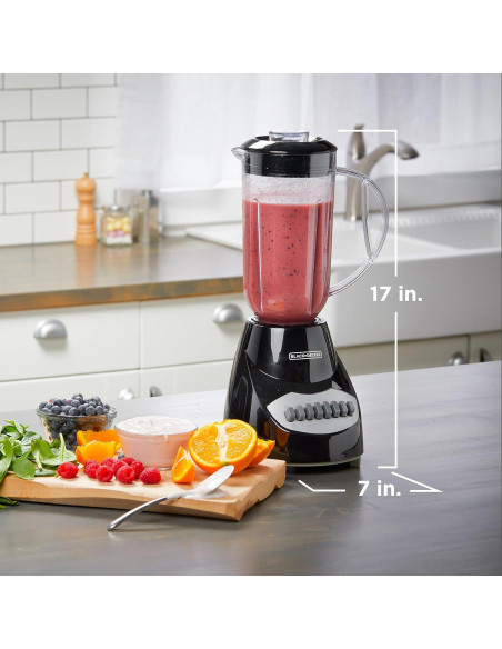 Licuadora Black+Decker BL2010BP 10 Velocidades 1,42L Licuadora Black+Decker BL2010BP 10 Velocidades 1,42L