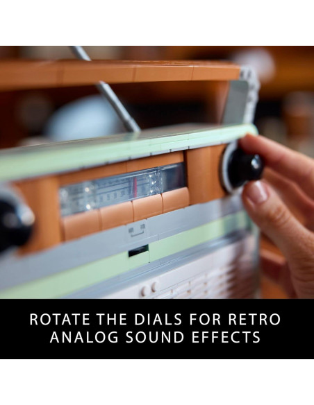 LEGO Icons Radio Retro 10334 - Set de Construcción Vintage