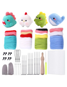 Kit de Aguja de Fieltro LOKUNN para Manualidades DIY