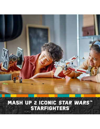 LEGO Star Wars TIE Fighter y X-Wing 75393 - 1063 Piezas