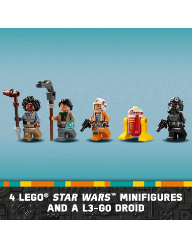 LEGO Star Wars TIE Fighter y X-Wing 75393 - 1063 Piezas