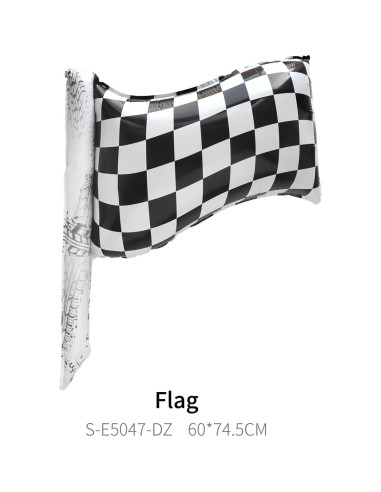 8 Globos Temáticos de Carreras MFYHMY para Fiesta Infantil