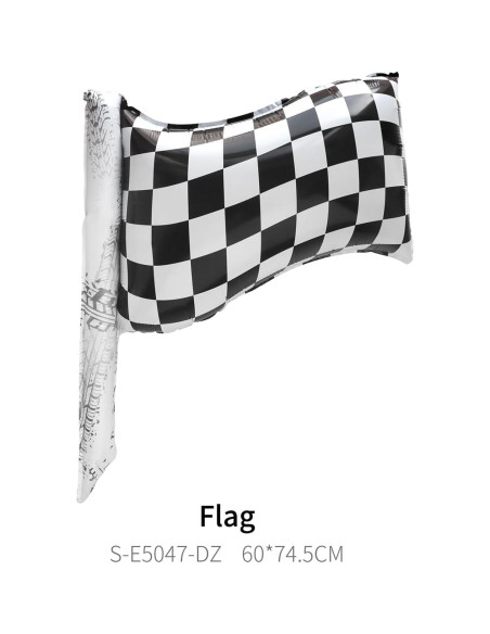 8 Globos Temáticos de Carreras MFYHMY para Fiesta Infantil