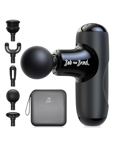 Pistola de Masaje BOB Y BRAD Q2 Mini Compacta y Silenciosa