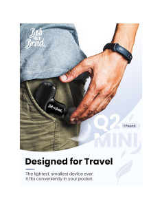 Pistola de Masaje BOB Y BRAD Q2 Mini Compacta y Silenciosa 2