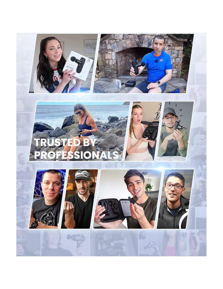 Pistola de Masaje BOB Y BRAD Q2 Mini Compacta y Silenciosa