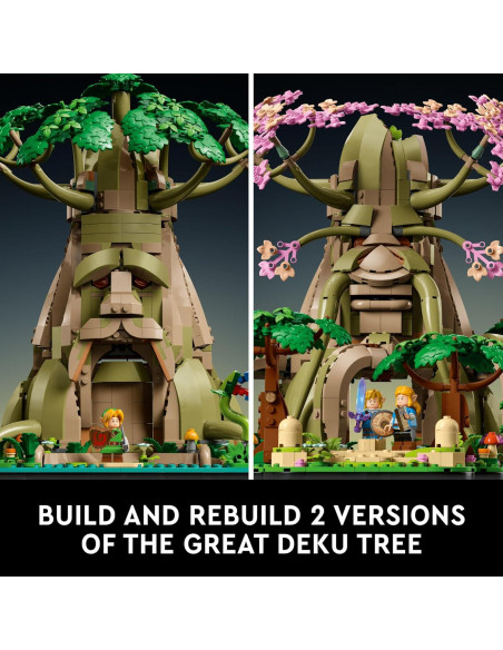 LEGO La Leyenda de Zelda Gran Árbol Deku 2en1 - 2500 Piezas