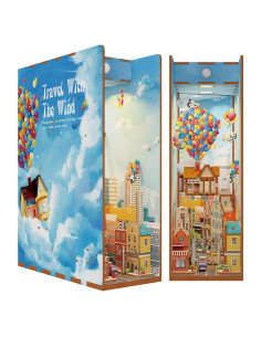 Kit DIY Tonecheer Casa Voladora 3D con Luz LED