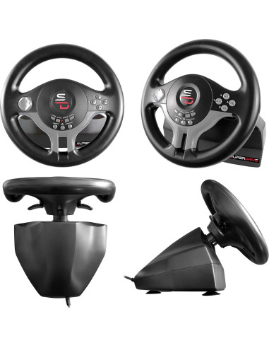 Volante de Carreras Subsonic SV250 con Pedales y Cambio