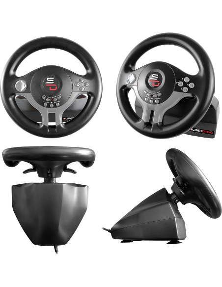 Volante de Carreras Subsonic SV250 con Pedales y Cambio