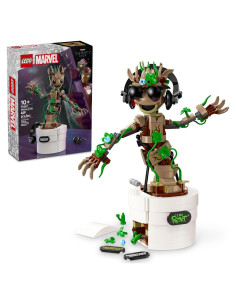 LEGO Groot Bailarín Marvel 76297 Juguete Interactivo 22 cm