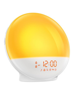 Despertador de Luz RICIAL CM026 con Terapia de 10,000 Lux
