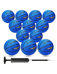 Balones de Baloncesto Jerify 12 Piezas Tamaño 7 con Bomba