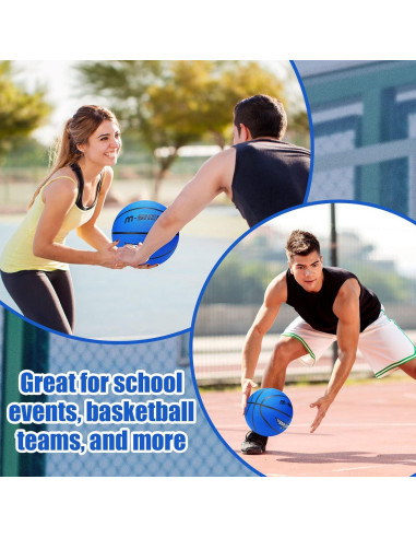 Balones de Baloncesto Jerify 12 Piezas Tamaño 7 con Bomba