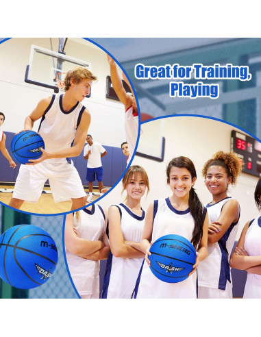 Balones de Baloncesto Jerify 12 Piezas Tamaño 7 con Bomba