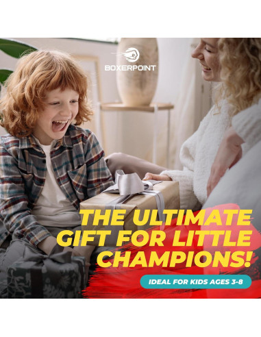 Saco de Boxeo Inflable BOXERPOINT 160 cm para Niños 3-8 Años