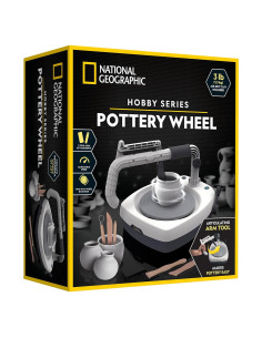 Rueda de Alfarería National Geographic 20 cm Velocidad Variable