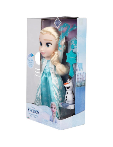 Muñeca Elsa Cantante Disney Frozen con Olaf y Accesorios