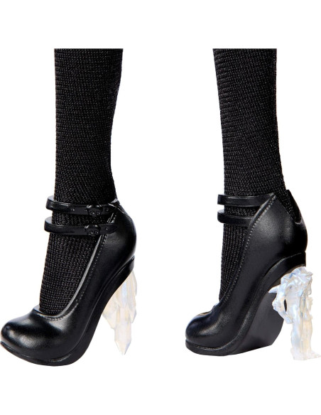 Muñeca Coleccionable Rave'N Wednesday Monster High - Vestido Gótico