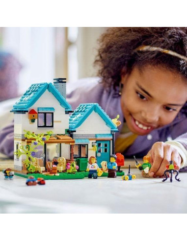 LEGO Creator Casa Acogedora 3 en 1 808 Piezas 31139